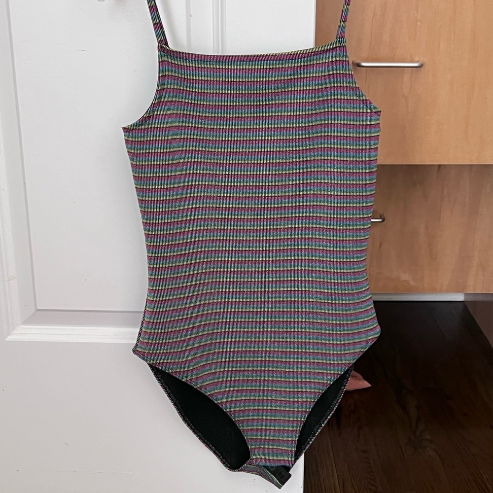 High Neck Sparkly Bodysuit
